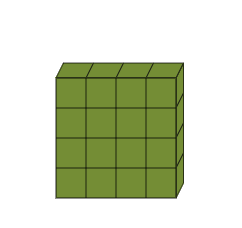 Exponent concept shown with a clear repeated multiplication visual.