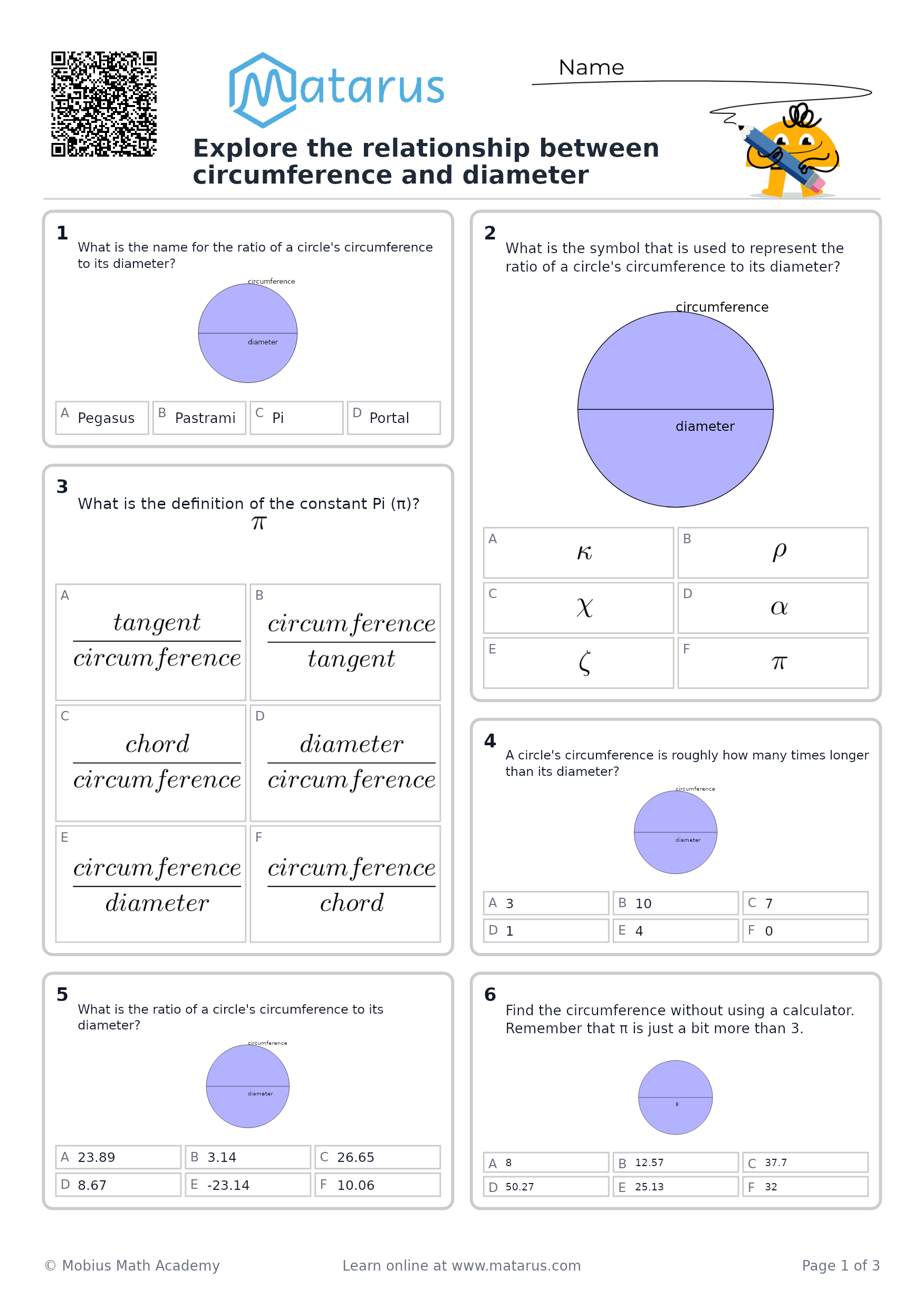 Free downloadable worksheet on grade 7 - Measurement